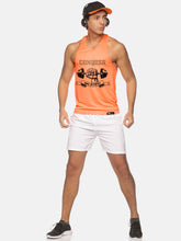 Neon Orange Conquer Performance Stringer