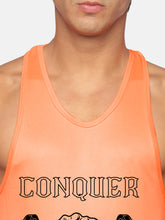 Neon Orange Conquer Performance Stringer