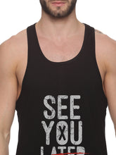 Black See You Later Never Pastel Stringer