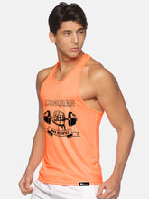 Neon Orange Conquer Performance Stringer