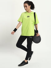 NRNS Neon Green & Black Oversized T-shirt