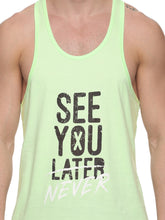 Green See You Later Never Pastel Stringer