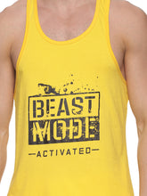 Yellow Beast Mode Activated Pastel Stringer