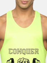 Neon Green Conquer Performance Stringer