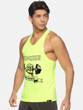 Neon Green Conquer Performance Stringer