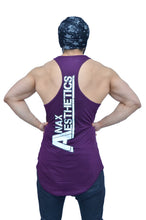 Concord Purple & White Spartan Quote Arc Stringer