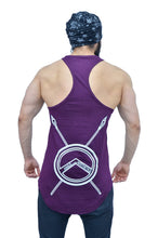 Concord Purple & White Bow Down Arc Stringer