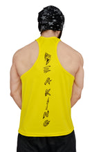 Neon Yellow Big Logo Performance Stringer