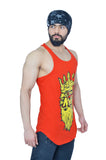Rising Red & Yellow Bow Down Arc Stringer