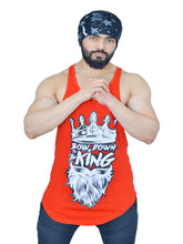 Rising Red & White Bow Down Arc Stringer