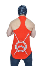 Rising Red & White Bow Down Arc Stringer