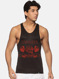 Black & Red Conquer Performance Stringer