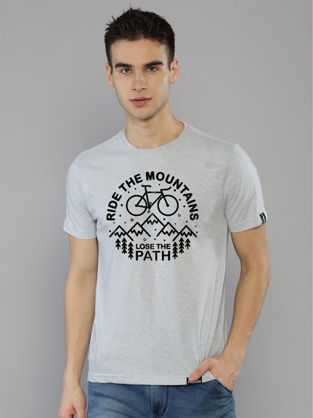 Grey Ride The Mountains Acti Life T-shirt