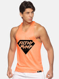 Neon Orange Filthy Pump Performance Stringer