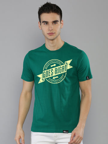 Green Nothing Goes Right Acti Life Tshirt