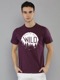 Maroon Wild Acti Life T-shirt