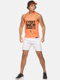 Neon Orange Every Inch Counts Performance Stringer