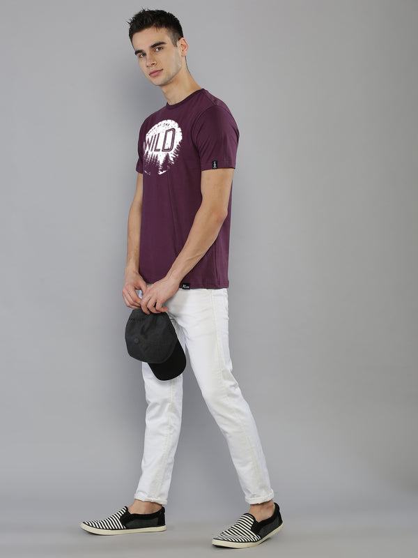 Maroon Wild Acti Life T-shirt