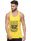 Yellow No Pain No Pain Pastel Stringer