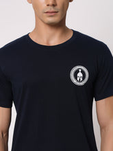 Navy Blue Dual Drop T-Shirt