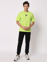NRNS Neon Green & Black Oversized T-shirt