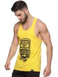 Yellow Excuses Don't Build Muscles Pastel Stringer