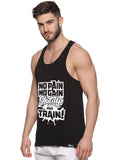 Black No Pain No Pain Pastel Stringer