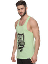 Green Excuses Don't Build Muscles Pastel Stringer