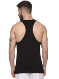 Black Excuses Don't Build Muscles Pastel Stringer