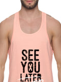 Peach See You Later Never Pastel Stringer