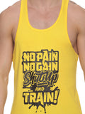 Yellow No Pain No Pain Pastel Stringer