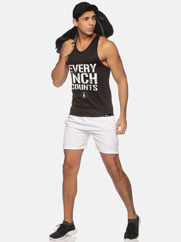 Black & White Every Inch Counts Performance Stringer
