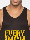 Black & Yellow Every Inch Counts Performance Stringer