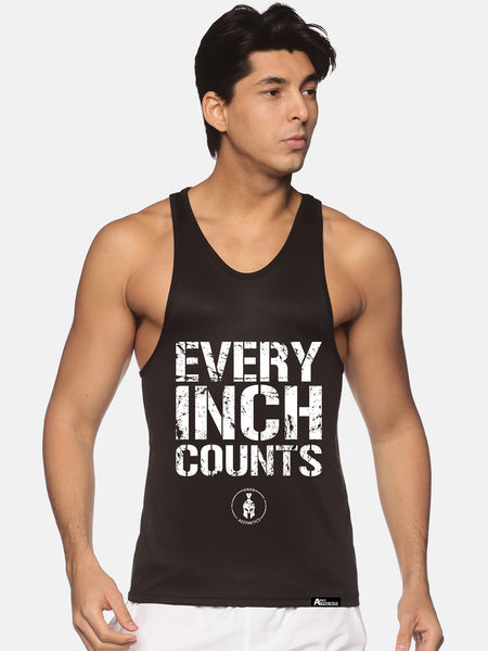 Black & White Every Inch Counts Performance Stringer