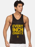 Black & Yellow Every Inch Counts Performance Stringer