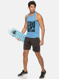 Ice Blue Talk Less Lift More Performance Stringer