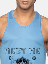 Ice Blue Meet Me At The Gym Performance Stringer