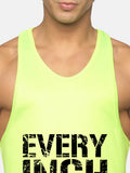 Neon Green Every Inch Counts Performance Stringer