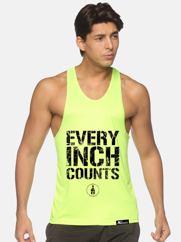 Neon Green Every Inch Counts Performance Stringer