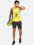 Neon Yellow Meet Me At The Gym Performance Stringer