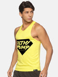 Neon Yellow Filthy Pump Performance Stringer