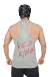 Silver Small Logo Performance Stringer