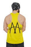 Yellow Spartan Dumbell Performance Stringer