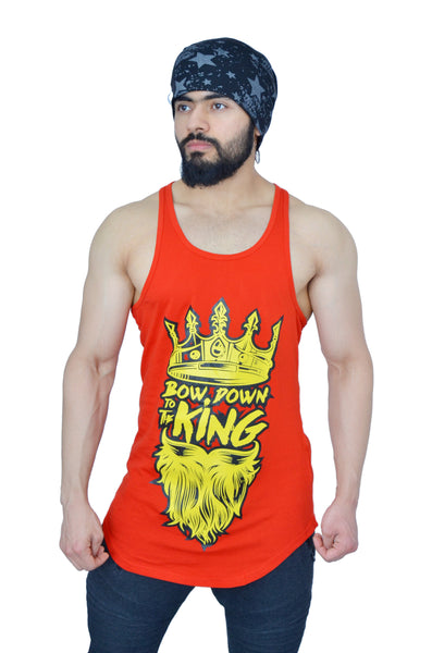 Rising Red & Yellow Bow Down Arc Stringer