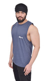 Duke Blue Oversized Cutoff