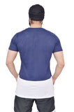 Navy Blue Dual Drop T-Shirt