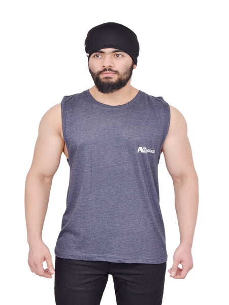 Midnight Black Oversized Cutoff