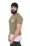 Olive Green Dual Drop T-Shirt