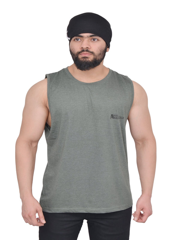 Military Green Oversized Cutoff