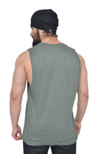 Military Green Oversized Cutoff